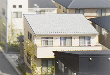 片流れの屋根